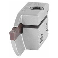 Snijplaathouder convex voor vlakke insteek 110/170 mm