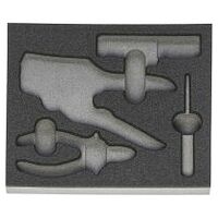 Rigid foam inlay for tool sets  954387