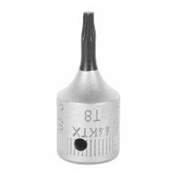 Screwdriver socket, for Torx® , 1/4 inch short