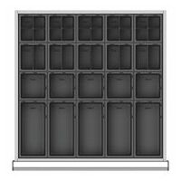 easyPick small parts storage bins set  75/2