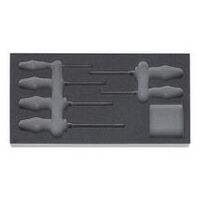 Rigid foam inlay for tool sets  953423