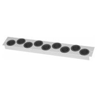 Shelf with tool sockets for cabinet / compartment width 40 G