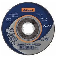 Cutting disc, X-LOCK high-performance version EXTRA THIN, STAINLESS STEEL