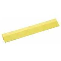 Ramp edging with negative toothing  YELLOW
