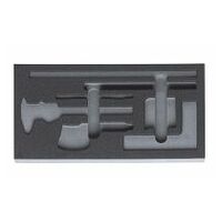 Rigid foam inlay for tool sets  952070