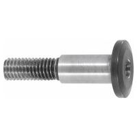 Spare screw for slitting saw arbor