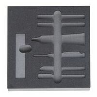 Rigid foam inlay for tool sets  954935