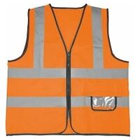 High visibility waistcoat  orange