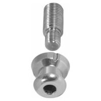 ZeroClamp clamping stud with internal thread