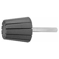 Abrasive sleeve holder slit, conical shank 6 mm ⌀  29X30 mm