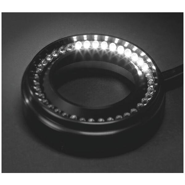 LED ring light with segmental control
