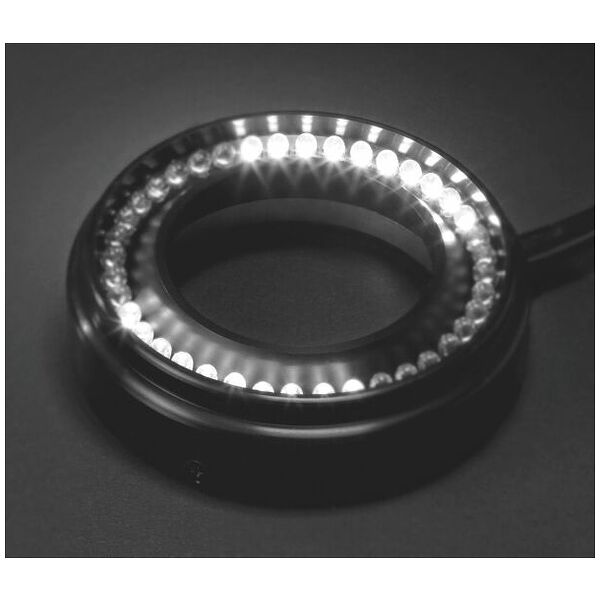 LED ring light with segmental control