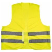 High visibility waistcoat  yellow
