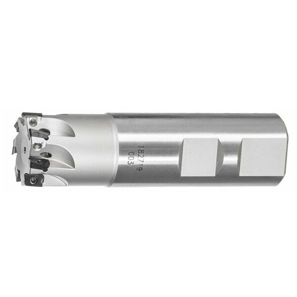 Softcut® 90° indexable face mill MTC stub Weldon shank 25/7 mm GARANT