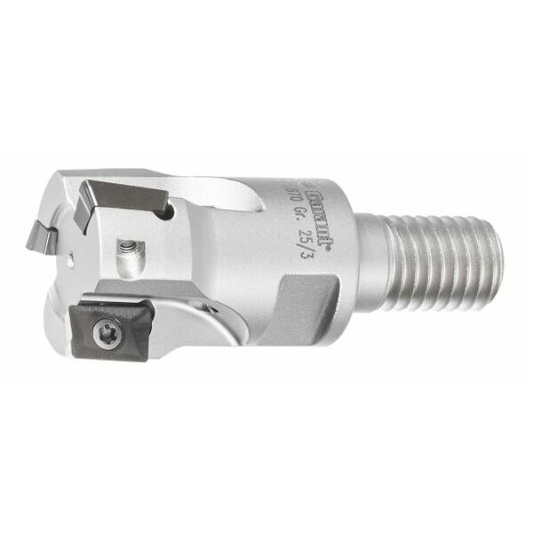 90° indexable face mill MTC with threaded shank 25/3 mm GARANT