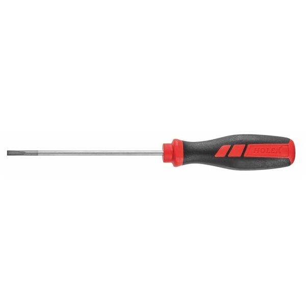 Screwdriver for slot-head, with power grip  3,5 mm