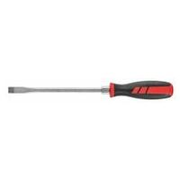 Screwdriver for slot-head, with power grip  10 mm