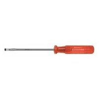 Blade screwdriver for slot-head, with plastic handle  5,5 mm