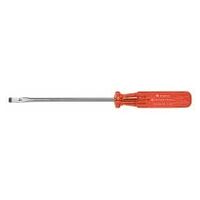 Blade screwdriver for slot-head, with plastic handle  6,5 mm