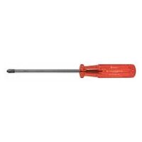 Screwdriver for Phillips, with plastic handle  3