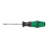 Screwdriver for Phillips, with round steel blade  1