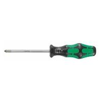 Screwdriver for Phillips, with round steel blade  2