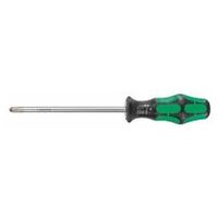 Screwdriver for Phillips, with round steel blade  3
