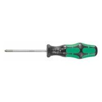 Screwdriver for Pozidriv, with round steel blade  1