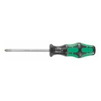 Screwdriver for Pozidriv, with round steel blade  2