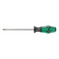 Screwdriver for Pozidriv, with round steel blade  3