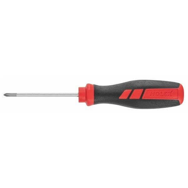 Screwdriver for Phillips, with power grip  0