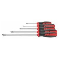 Screwdriver set for Phillips, with power grip  5