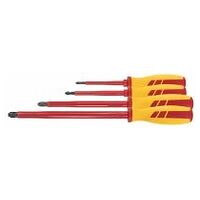 Electrician’s screwdriver set for Phillips fully insulated 4