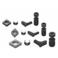 Spare parts set for lever lock toolholder