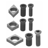 Spare parts set for screw-on toolholder  2