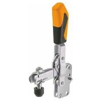 Vertical toggle clamp with vertical base
