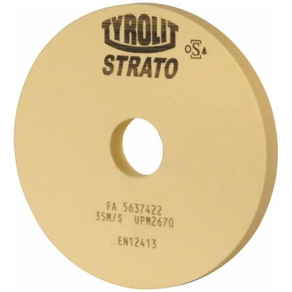 Strato precision surface grinding wheel D×T×H (mm)