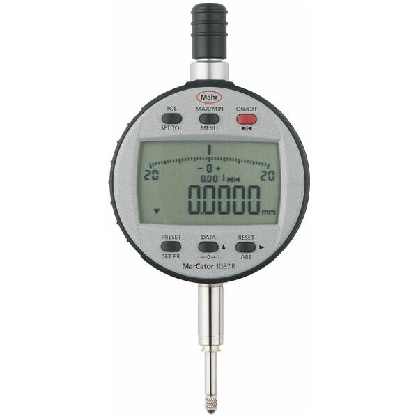 Digital dial indicator reading 0.0005 mm 12,5 mm