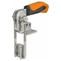Hook toggle clamp vertical