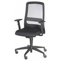 Office swivel chair with mesh backrest