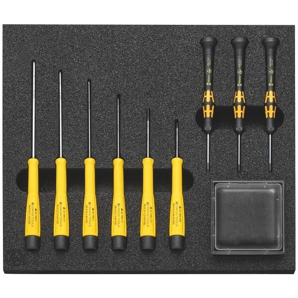 ESD screwdriver set for Torx® and hexagon  10