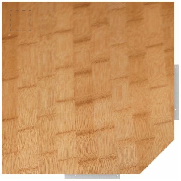 Simply buy Corner module with bamboo worktop 1000 mm | Hoffmann Group