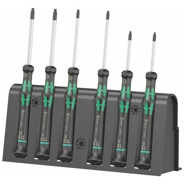 Electronics screwdriver set for Torx® Kraftform Micro 6