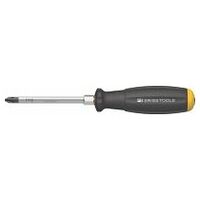 Screwdriver for Phillips, with 2-component SwissGrip handle with impact head 2