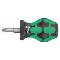 Screwdriver for Pozidriv, with round steel blade  2S