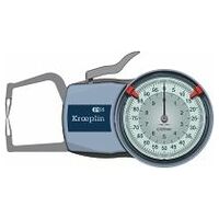 External quick caliper with dial gauge