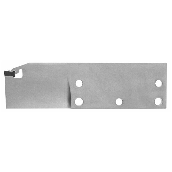 Heavy-Duty-Plus blade carrier for face grooving 184/250 mm