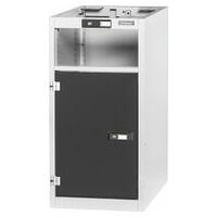 Casing 16G with door hinged on the left, for individual configuration with drawers  800/525 mm