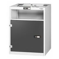 Casing 24G with door hinged on the left, for individual configuration with drawers  800/525 mm