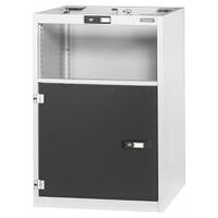 Casing 24G with door hinged on the left, for individual configuration with drawers  900/525 mm